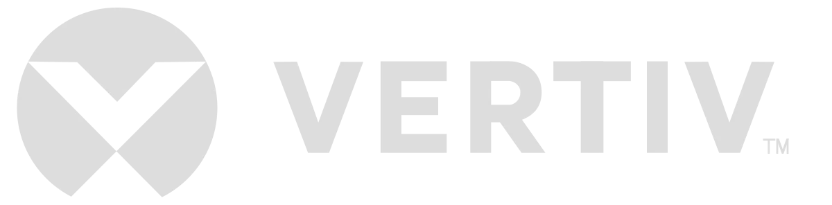 Logo Vertiv blanc