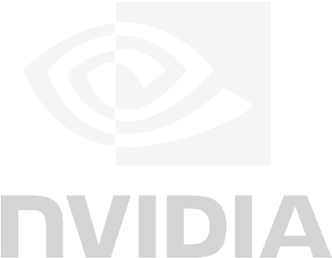 Logo Nvidia blanc