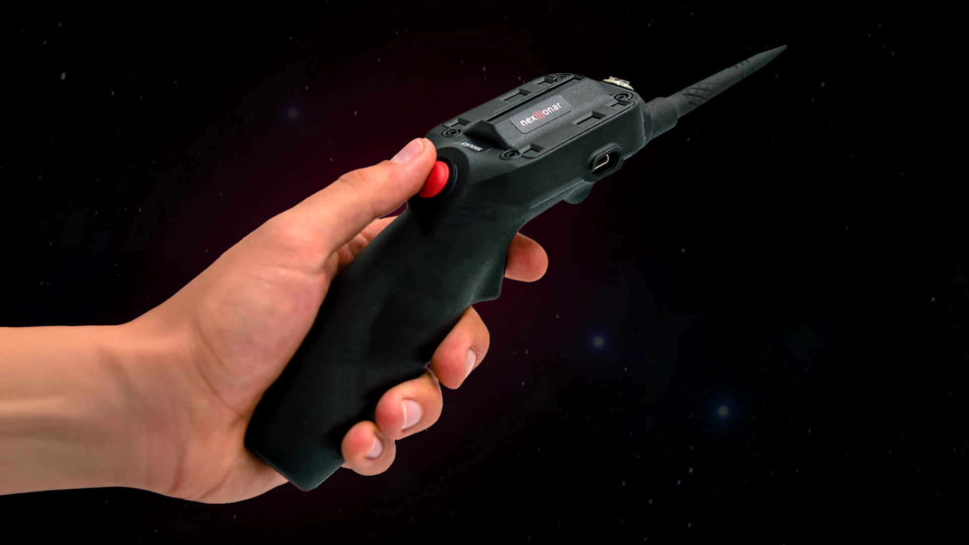 nexonar TAGIT in one hand