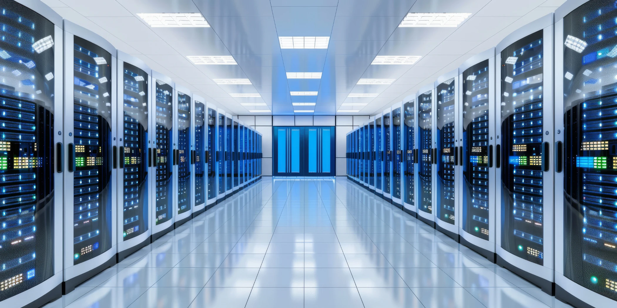 Picture of a data center