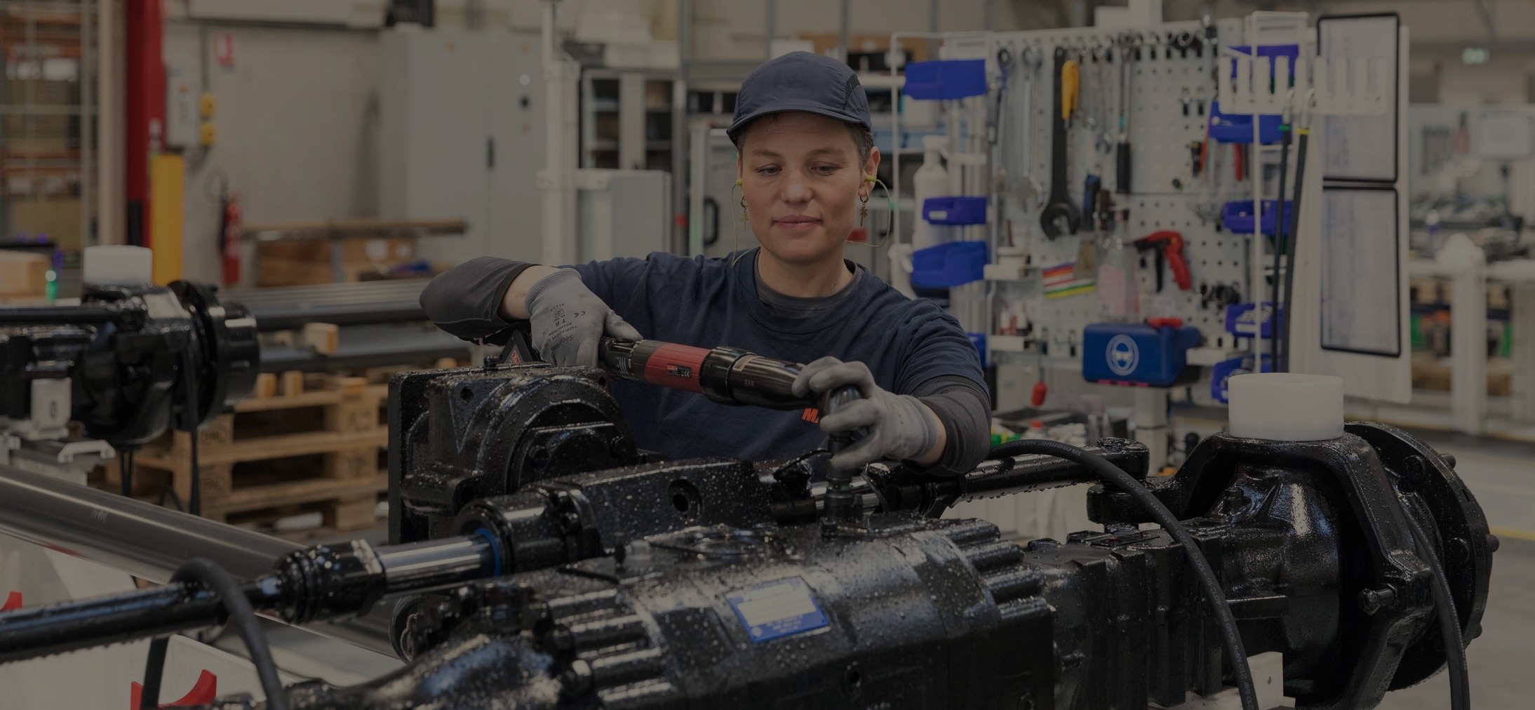 Visseuse pour ligne d'assemblage