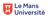 Logo de l'université du Mans, établissement pluridisciplinaire d'enseignement supérieur et de recherche implanté au Mans et à Laval