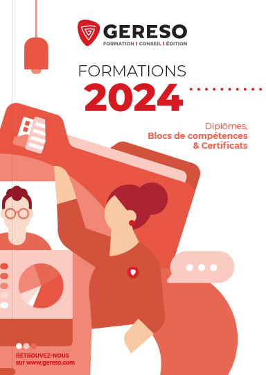 Catalogue 2024 GERESO Formation  Diplômes, blocs de compétences et certificats
