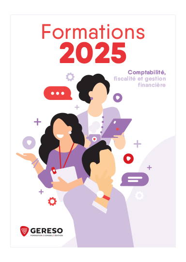 Catalogue Formations 2025 GERESO - Comptabilité, fiscalité et gestion financière