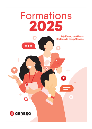 Catalogue Formations 2025 GERESO - Diplômes, certificats et blocs de compétences