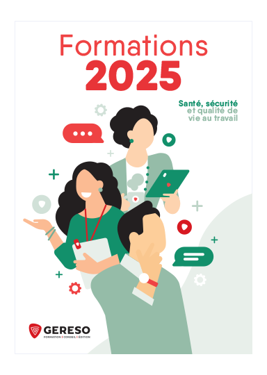 Catalogue Formations 2025 GERESO - Santé, sécurité et qualité de vie au travail