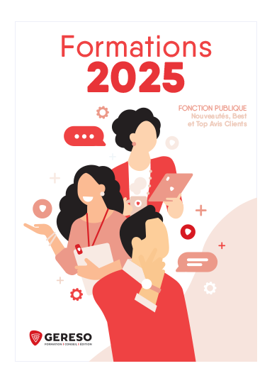 Catalogue Formations Fonction publique 2025 GERESO - Top Avis Client - Best GERESO - Nouveautés