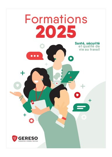 Catalogue Formations 2025 GERESO - Santé, sécurité et qualité de vie au travail