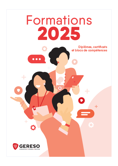 Catalogue Formations 2025 GERESO - Diplômes, certificats et blocs de compétences