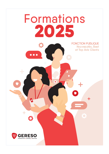 Catalogue Formations Fonction publique 2025 GERESO - Top Avis Client - Best GERESO - Nouveautés