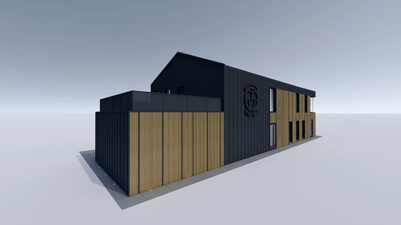 Panele kompozytowe w połączeniu z blachą