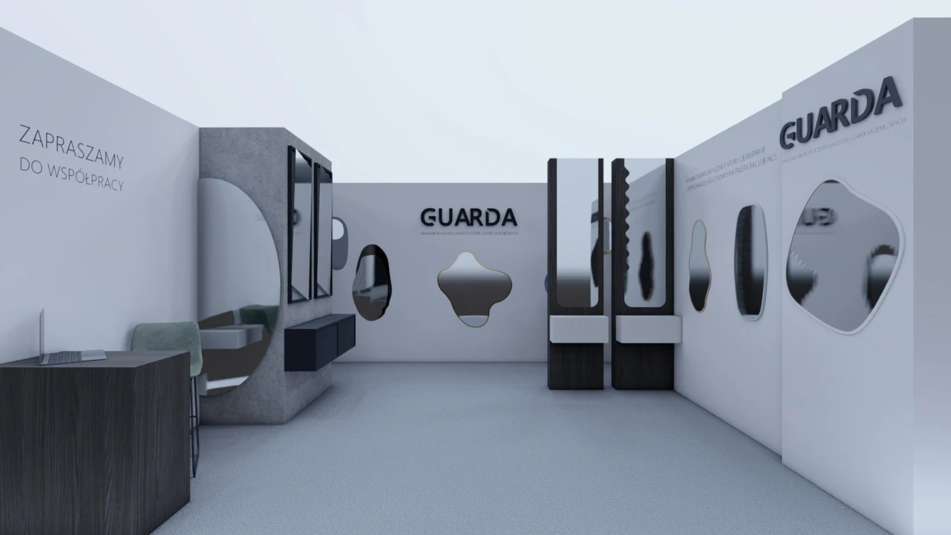 Stanowisko na targi wnętrz.