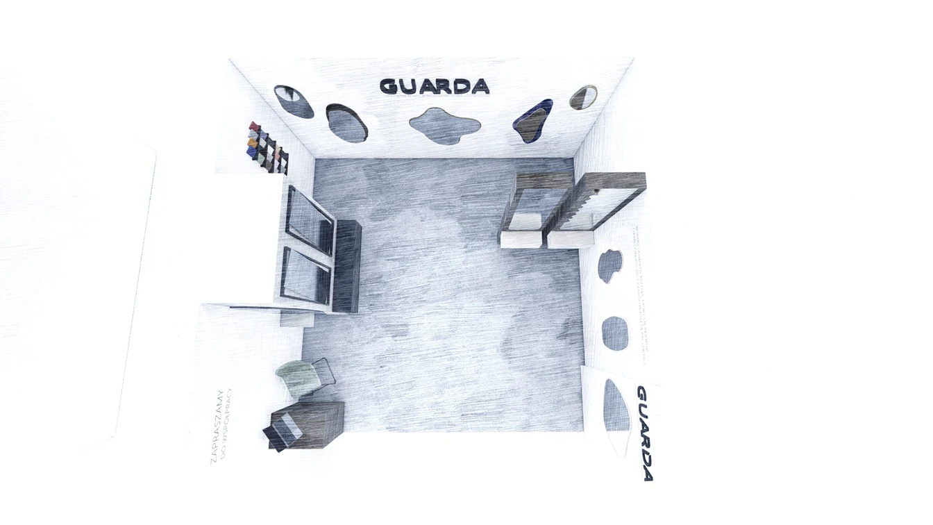 Projekt stanowiska na targi.