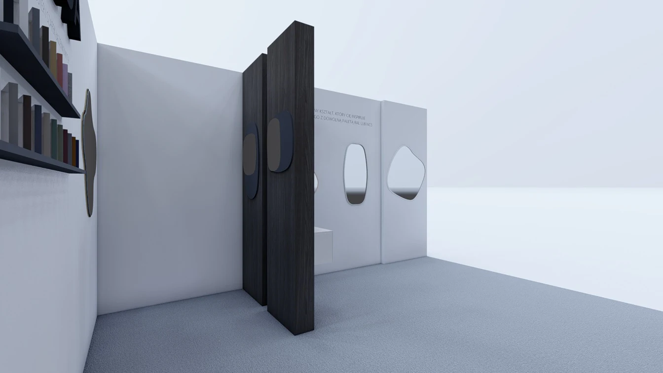 Box na targi wnętrz.