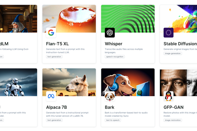 Open-source models in Baseten's model library