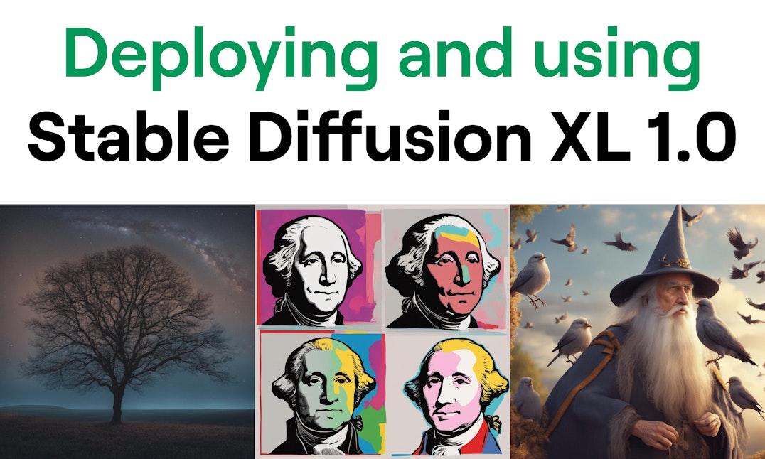 Deploying and using Stable Diffusion XL 1.0
