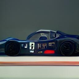 Dall·E mini: "world's fastest racecar”