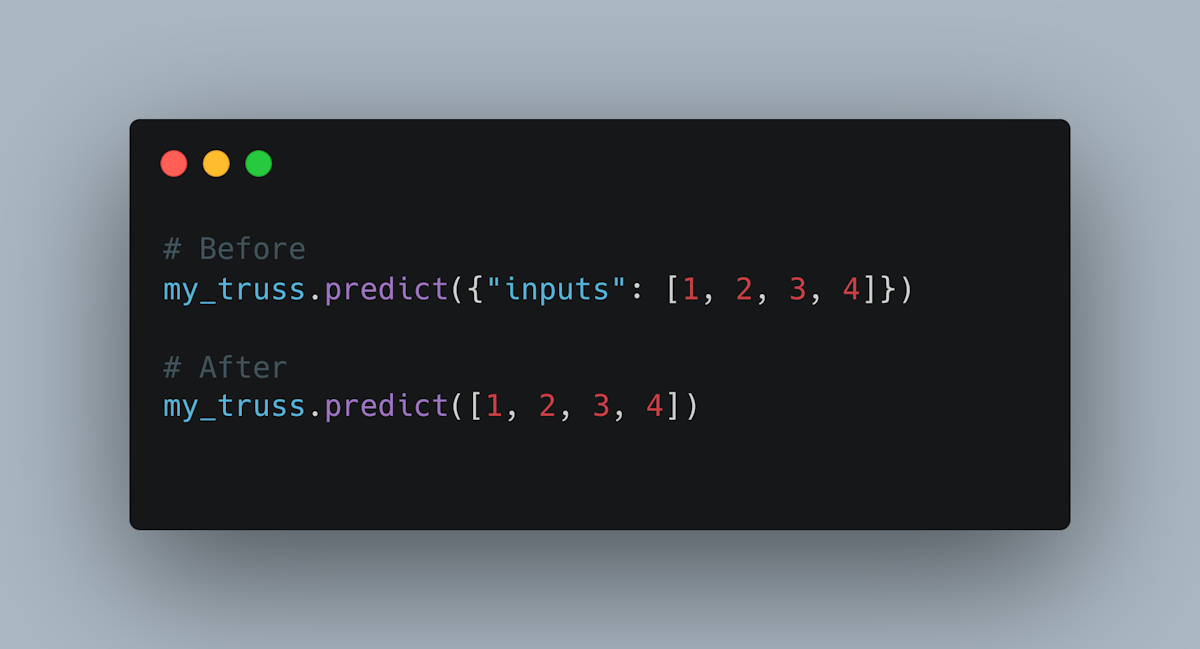 Old versus new model invocation syntax