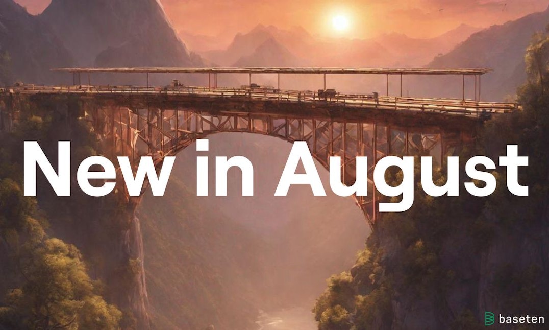 New in August 2023