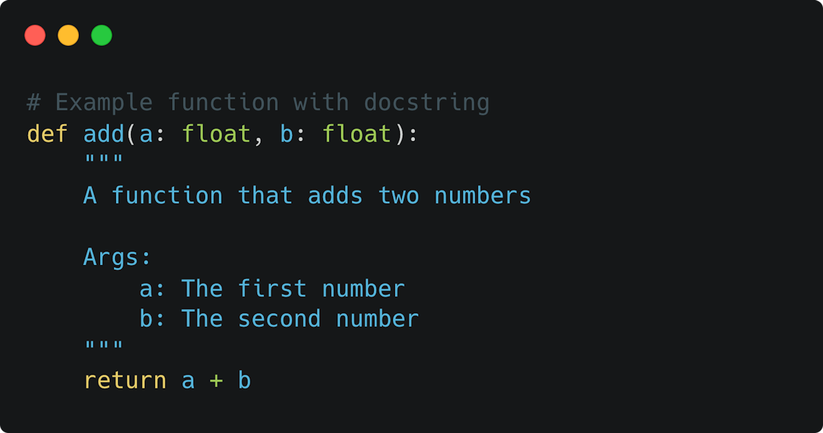 Standard Docstring For Function How to build function calling and JSON mode for open-source and fine ...