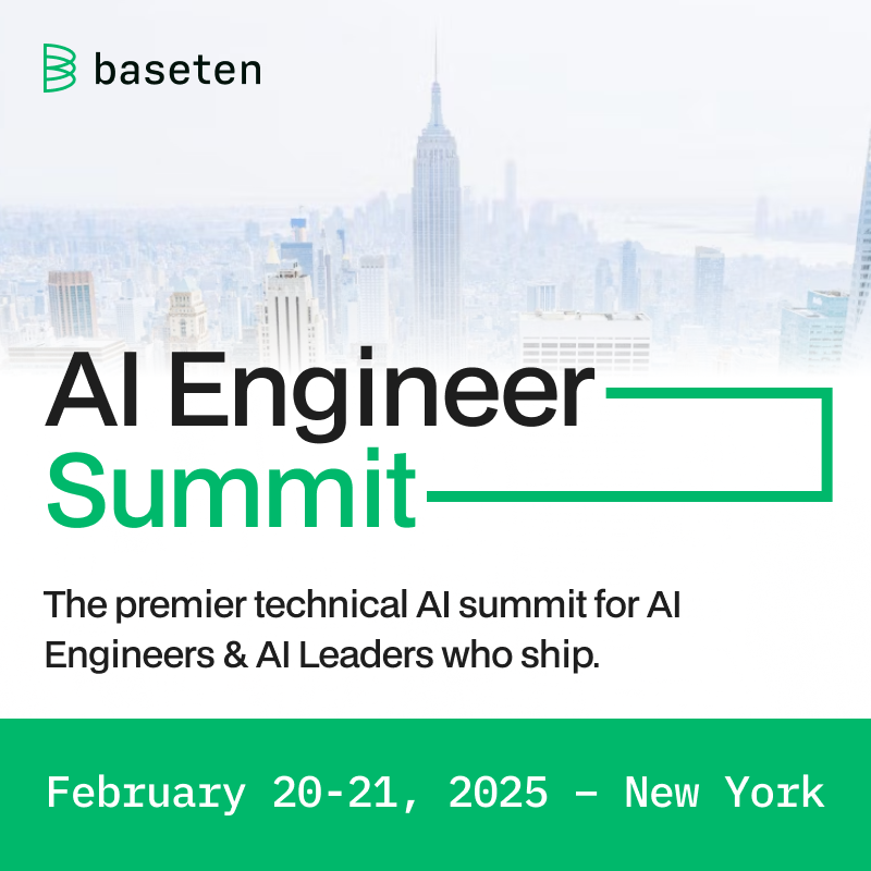 Baseten at AI Summit NYC