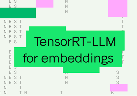 TensorRT-LLM for embeddings