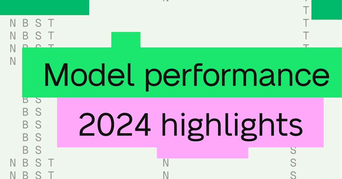 Driving model performance optimization: 2024 highlights