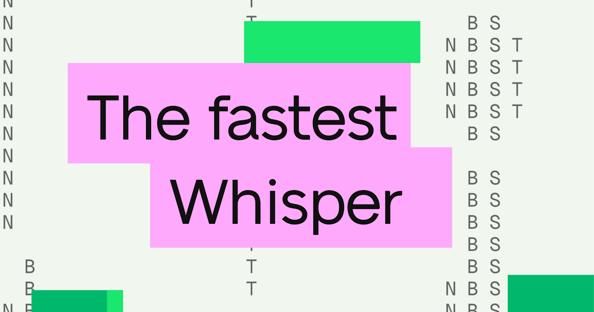 Generally Available: The fastest, most accurate and cost-efficient Whisper transcription