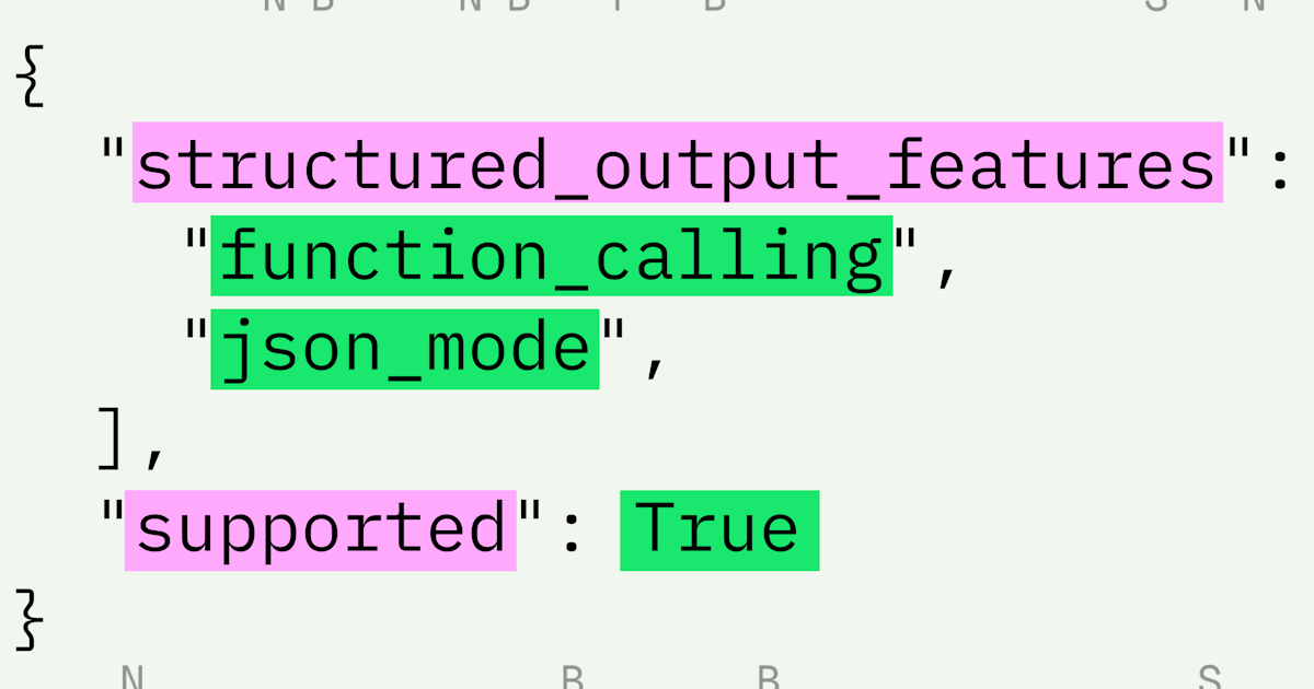 Introducing function calling and structured output for open-source and fine-tuned LLMs