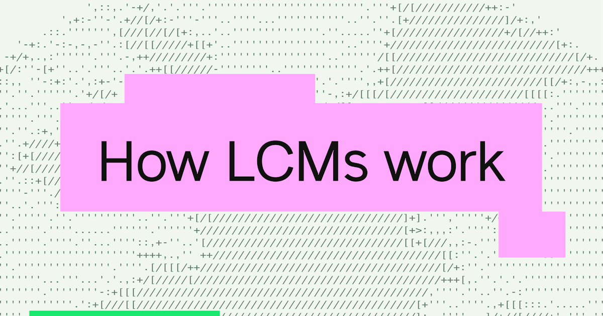 How latent consistency models work