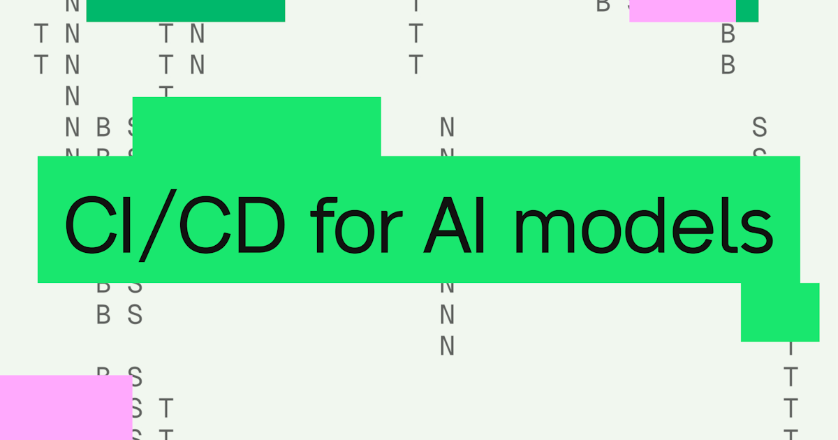 CI/CD for AI model deployments