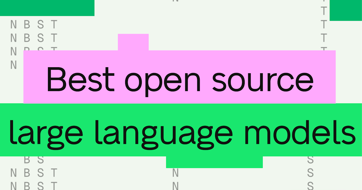 The best open-source large language model