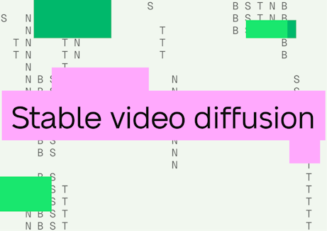 Stable video diffusion