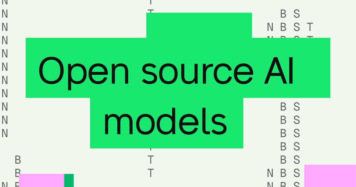 Open source alternatives for machine learning models