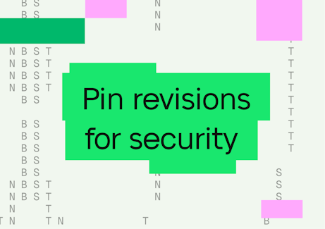 Pin revisions for security