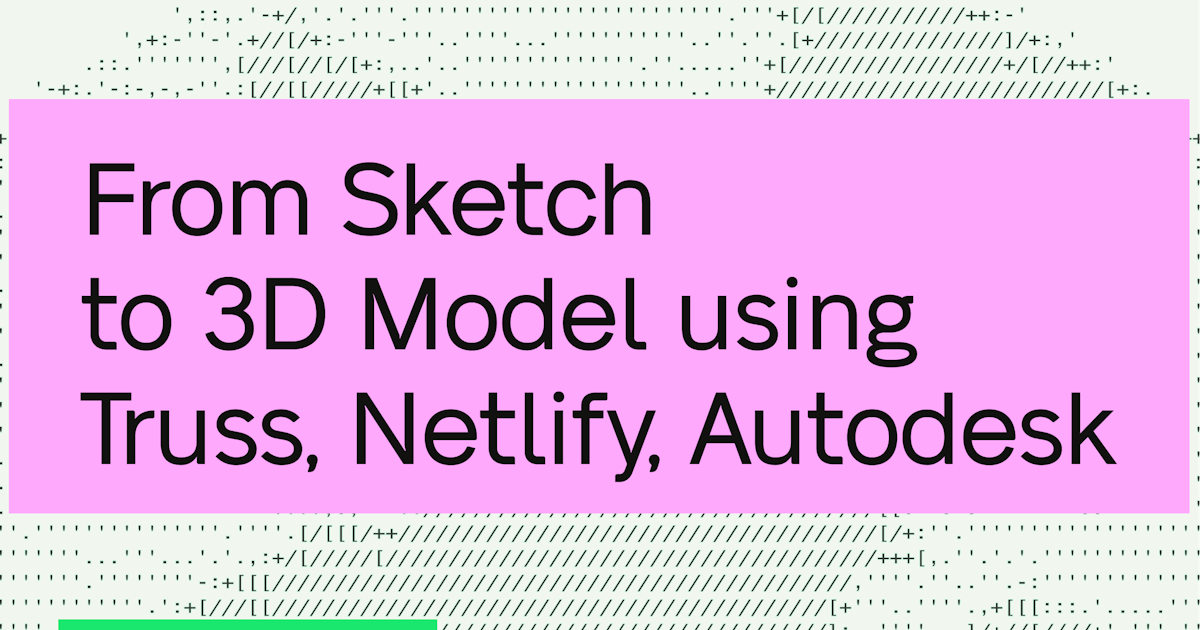 From Sketch to 3D Model: Building a flower card generator with open source AI