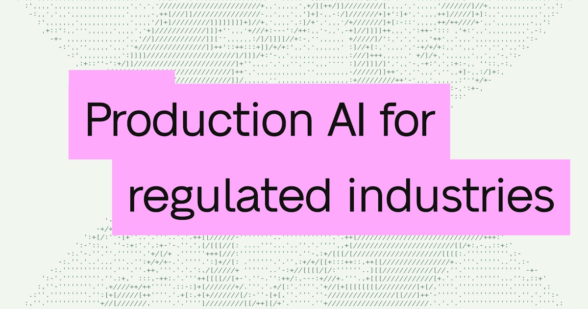 Building production AI for regulated industries with a leading digital insurer