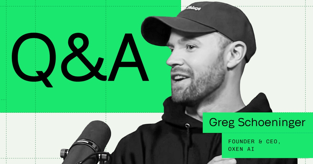Fine-tuning models, AI and Hollywood: A conversation with Oxen’s founder Greg