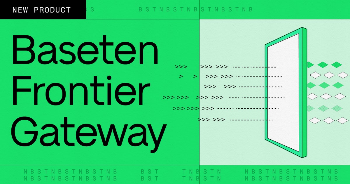 Inference Infrastructure for AI Labs | Baseten