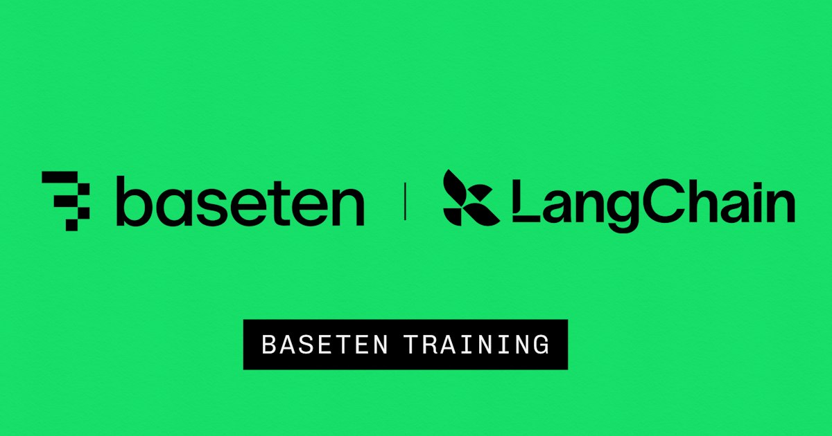 LangChain trains custom models for LangSmith Engine with Baseten Loops