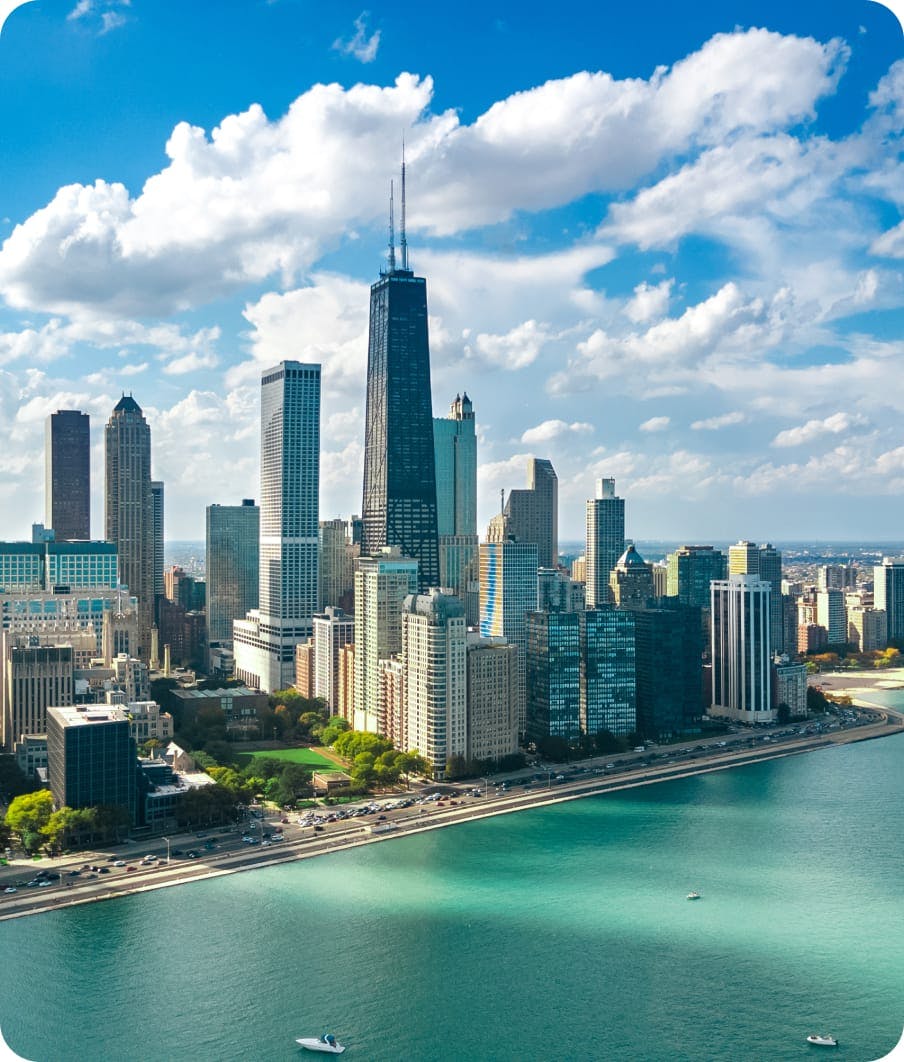 Photo of City and River