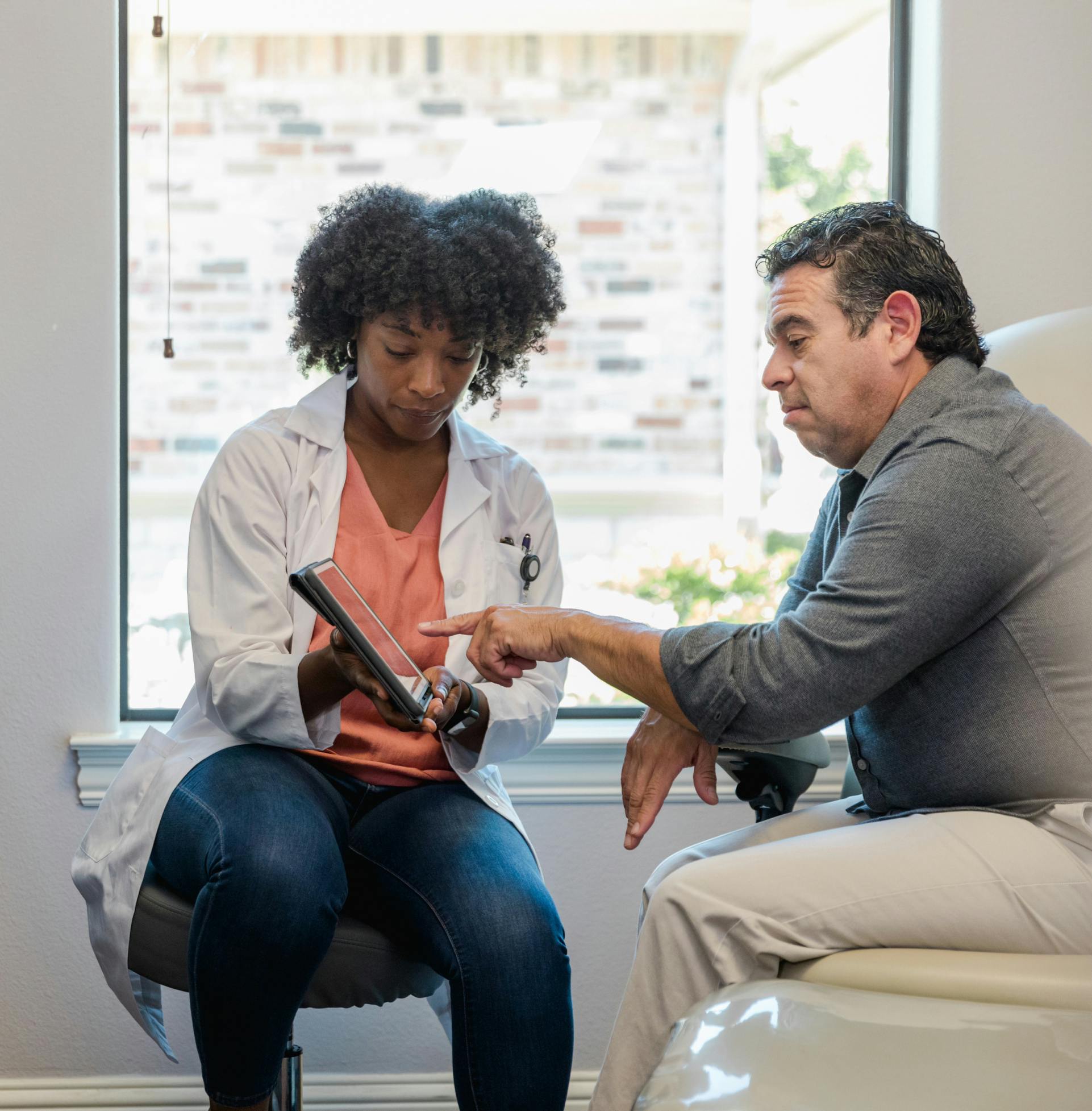 Doctor Consult with Patient