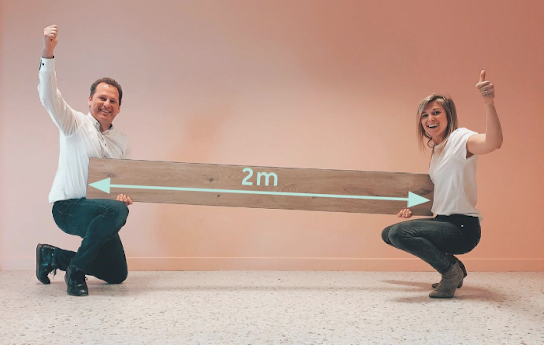 Langste Vinyl Plank op de markt