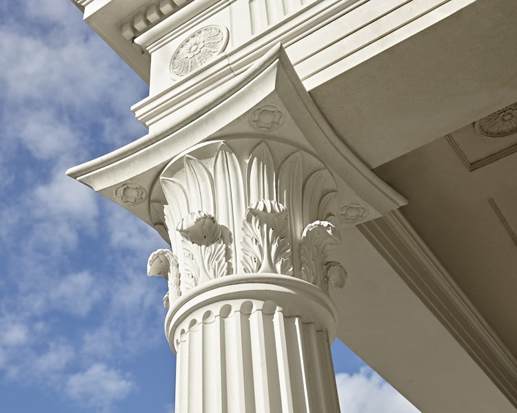 Image showcasing Ancient & Mordern Columns & Facades Work for Structures