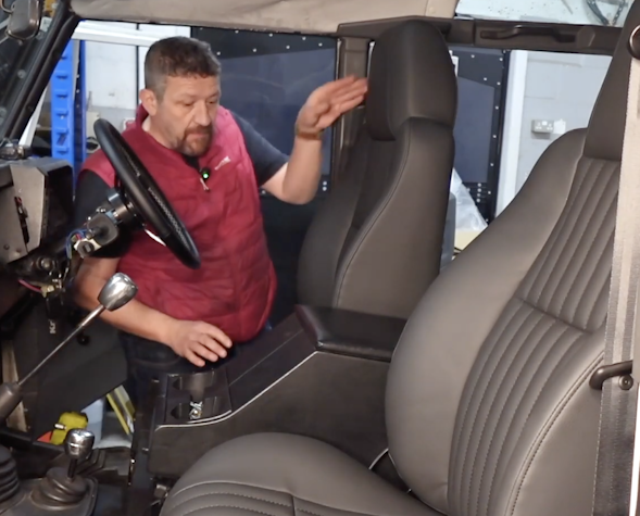 Product Guide for Land Rover Defender Urban Seats by Exmoor Trim