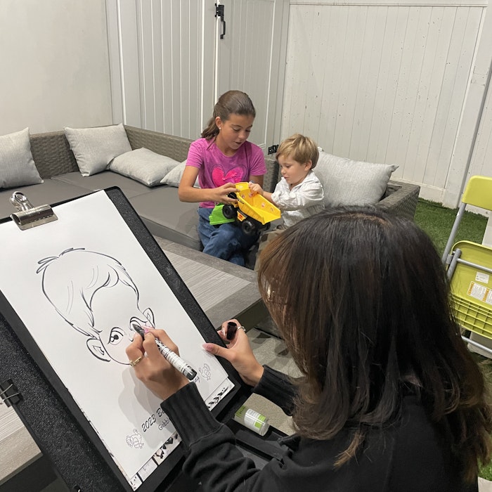 Img: child, female, girl, person, adult, woman, pen, finger, boy, male