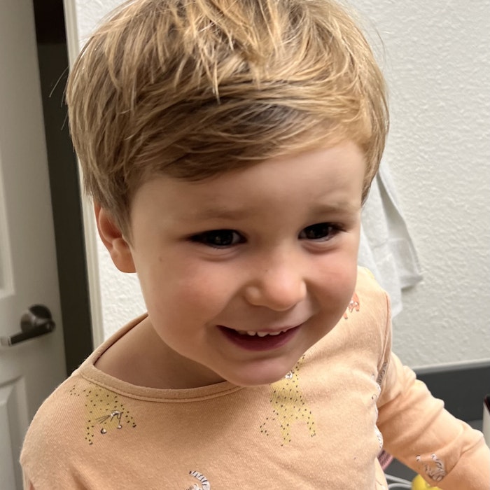 Img: face, head, person, photography, portrait, happy, smile, baby, blonde, hair