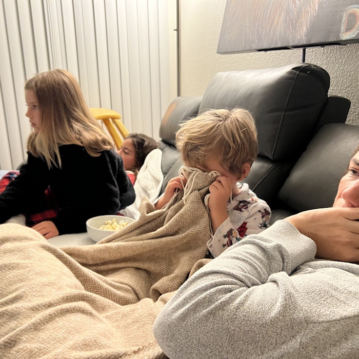 Img: people, person, couch, furniture, blanket, face, head