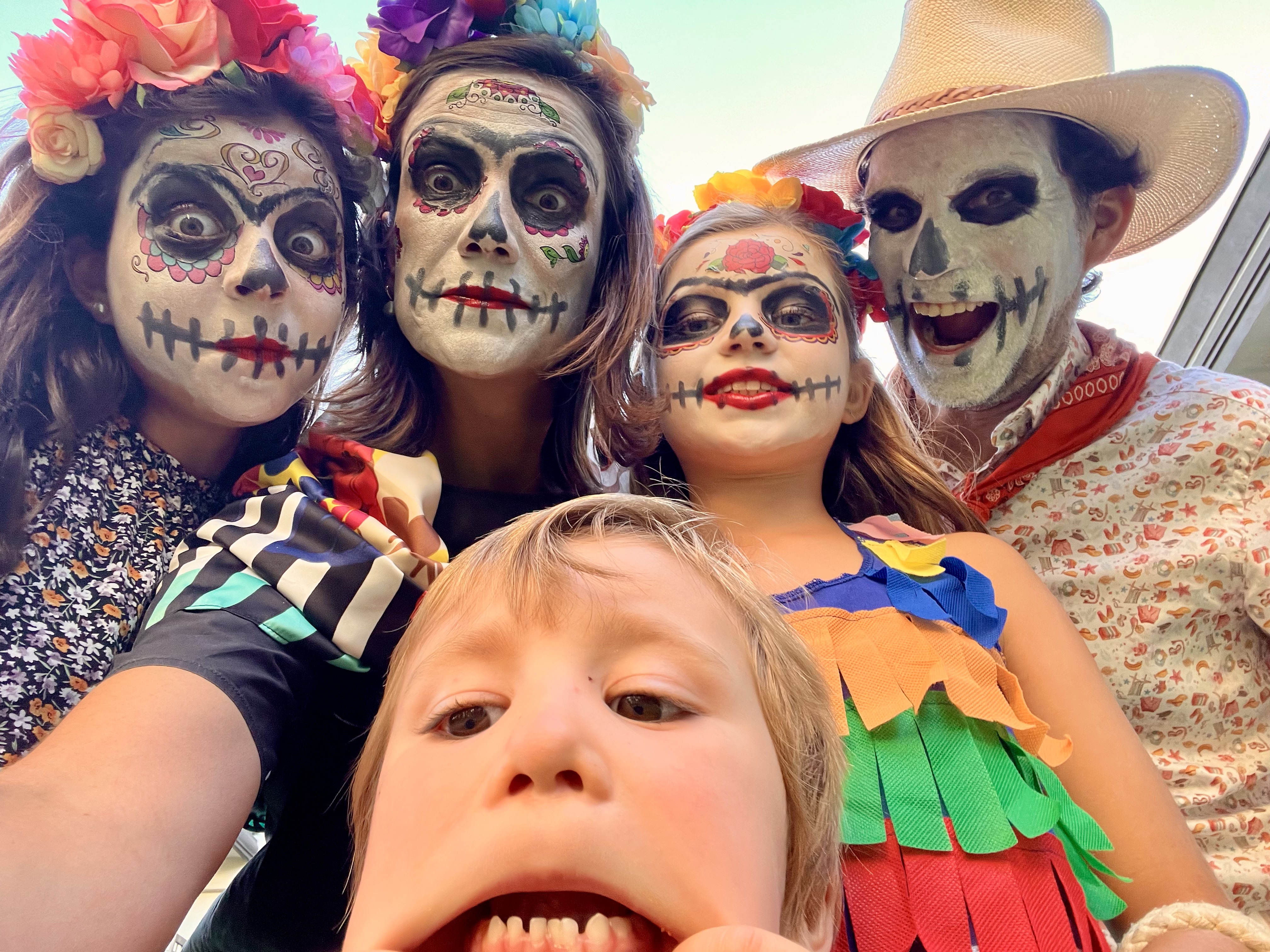 Img: adult, female, person, woman, clothing, hat, baby, face, head, festival