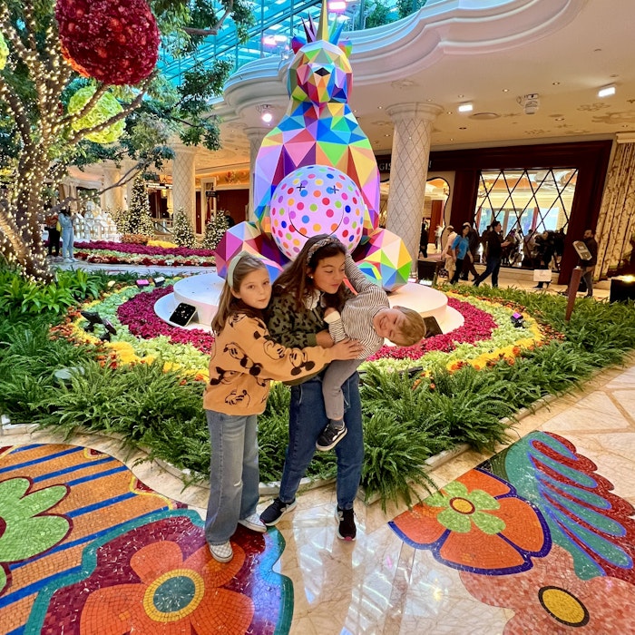 Img: pants, photography, portrait, potted plant, lighting, park, people, shelter, purple, shoe